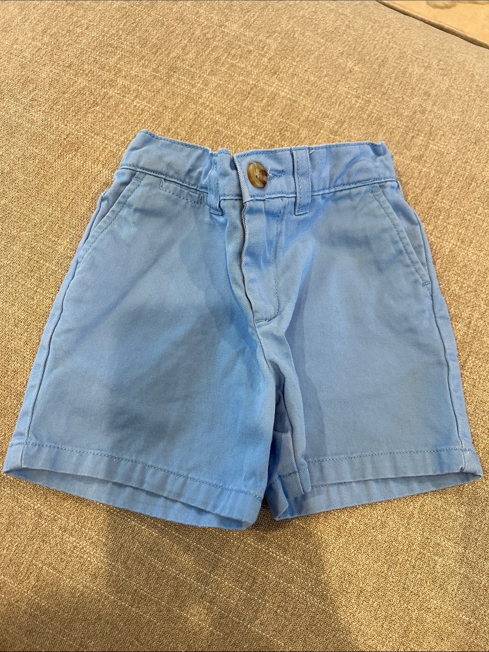 Polo Ralph Lauren Light Blue Cotton Kids' Shorts